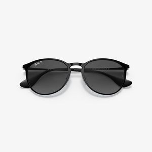 Ray Ban Erika Black Metal Polarized Sunglasses